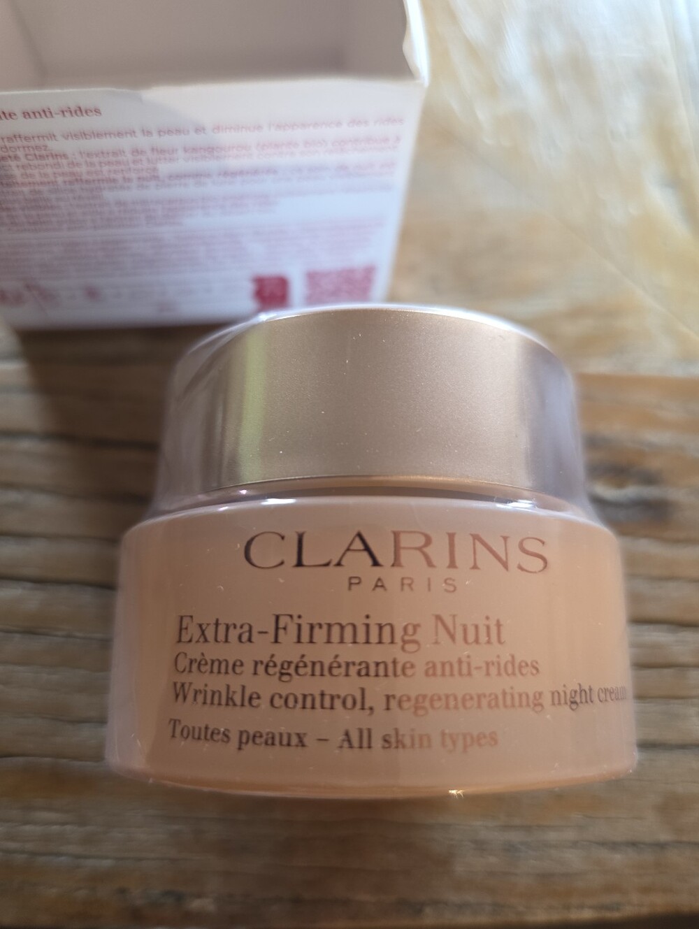 New CLARINS Extra Firming Nuit facial cream! Full size